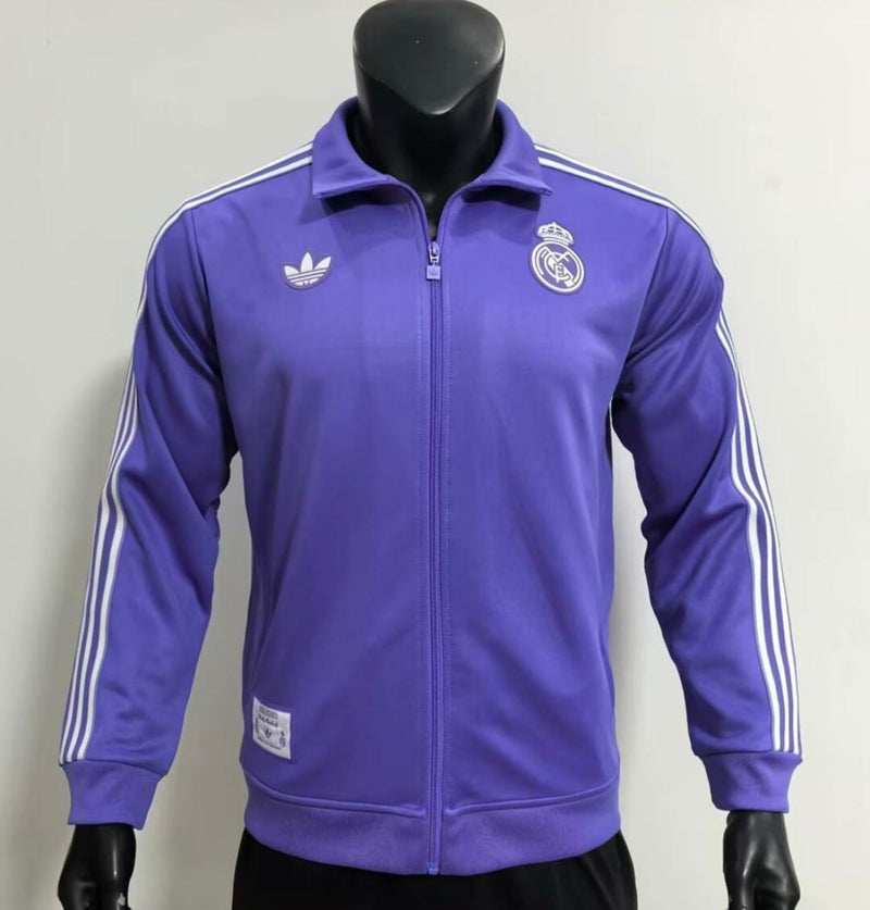 Chaqueta Sin Capucha Real Madrid 25/26 Hombre