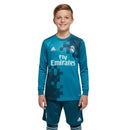 CAMISETA REAL MADRID III MANGA LARGA 17/18 CONJUNTO INFANTIL (RETRO)