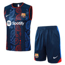 BARCELONA CONJUNTO SIN MANGAS ENTRENAMIENTO 24/25 HOMBRE