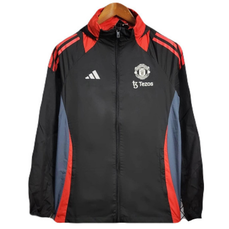 CHAQUETA CORTAVIENTOS MANCHESTER UNITED 25/26 ✅