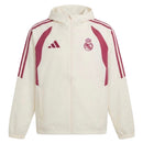 Chaqueta Cortavientos Real Madrid 26/27 Hombre Blanca