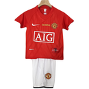 MANCHESTER UNITED I FINAL CHAMPHIONS LEAGUE 07/08 CONJUNTO INFANTIL (RETRO)