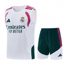 Conjunto Real Madrid 26/27 Camiseta Sin Mangas y Pantalón