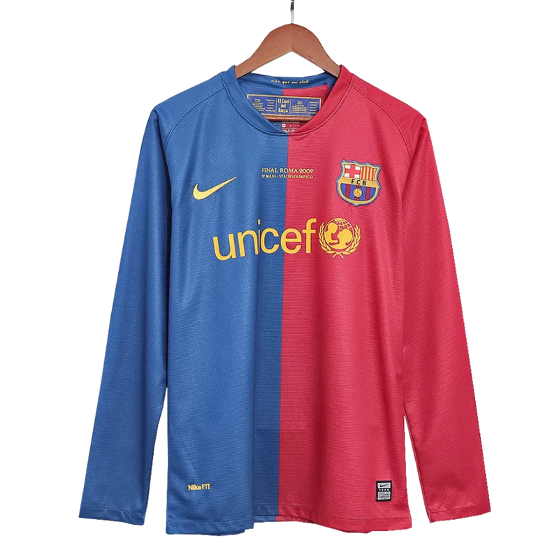 BARCELONA I 08/09 HOMBRE (RETRO) MANGA LARGA ESPECIAL CHAMPHIONS
