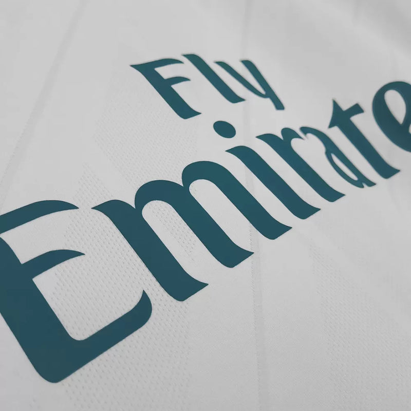 CAMISETA REAL MADRID I 17/18 HOMBRE (RETRO) MANGA LARGA