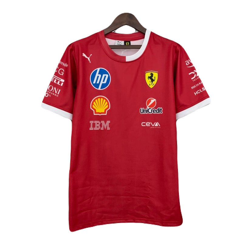 CAMISETA FÓRMULA 1 FERRARI 2025