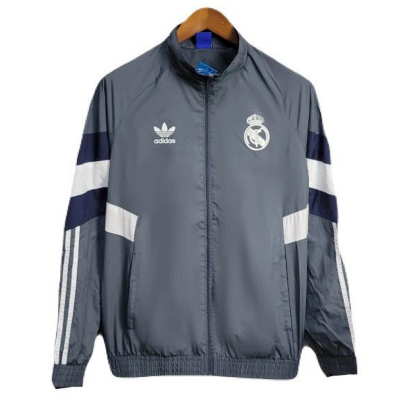 CHAQUETA CORTAVIENTOS REAL MADRID 25/26 ✅