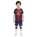 CAMISETA BARCELONA I 12/13 CONJUNTO INFANTIL (RETRO)