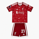 Conjunto Infantil Liverpool I 26/27 Camiseta y Pantalón