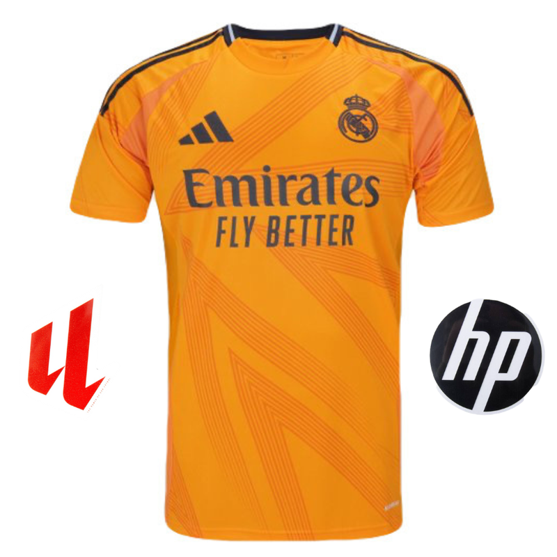 CAMISETA REAL MADRID II + PARCHES 24/25 HOMBRE