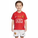 MANCHESTER UNITED I 2007/08 CONJUNTO INFANTIL (RETRO)