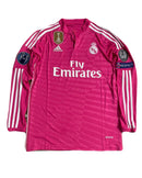 CAMISETA REAL MADRID II + PARCHES 14/15 HOMBRE (RETRO) MANGA LARGA