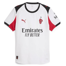 Camiseta hombre AC Milan temporada 2025 2026 segunda equipación blanca versión jugador auténtica tejido técnico calidad 1.1 oficial, AC Milan 2025, Camiseta Milan jugador, Milan Away Authentic 25/26, Camiseta blanca Milan, Camiseta barata AC Milan, Calidad 1.1 Milan, Serie A 2026, Tienda Hincha Futbolero, Rossoneri, Bloke Core Italia.