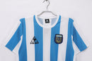 CAMISETA ARGENTINA I 1986/1997 HOMBRE (RETRO) OFICIAL AZUL Y BLANCA - TIENDA HINCHA FUTBOLERO