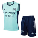 Arsenal 2025, Conjunto Arsenal 25/26, Entrenamiento Arsenal sin mangas, Ropa Arsenal azul, Kit entrenamiento Premier League, Camiseta regata Arsenal, Calidad 1.1 Arsenal, Nueva colección 2025, Regalo fútbol hombre, Tienda Hincha Futbolero.