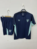Conjunto hombre Athletic Club Bilbao entrenamiento 2025 2026 camiseta azul marino y pantalón corto oficial fútbol leones 25/26 transpirable pro.