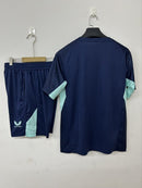 Conjunto hombre Athletic Club Bilbao entrenamiento 2025 2026 camiseta azul marino y pantalón corto oficial fútbol leones 25/26 transpirable pro.