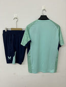 Conjunto hombre Athletic Club Bilbao entrenamiento 2025 2026 camiseta verde y pantalón corto azul marino oficial fútbol leones 25/26 transpirable pro.