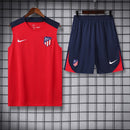ATLÉTICO DE MADRID CONJUNTO SIN MANGAS ENTRENAMIENTO 24/25 HOMBRE - TIENDA HINCHA FUTBOLERO