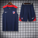 ATLÉTICO DE MADRID CONJUNTO SIN MANGAS ENTRENAMIENTO 24/25 HOMBRE - TIENDA HINCHA FUTBOLERO