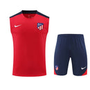 ATLÉTICO DE MADRID CONJUNTO SIN MANGAS ENTRENAMIENTO 24/25 HOMBRE - TIENDA HINCHA FUTBOLERO