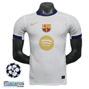 BARCELONA BLANCO + PARCHES 25/26 HOMBRE (VERSION JUGADOR) - TIENDA HINCHA FUTBOLERO