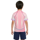 Conjunto infantil FC Barcelona edición especial 2025 2026 niños kit completo camiseta rosa y pantalón corto azul oficial fútbol niños culés 25/26 exclusivo.