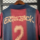 Polo hombre FC Barcelona edición especial temporada 2025 2026 colaboración Travis Scott versión jugador calidad 1.1 oficial, Barcelona 2025, Polo Barcelona especial, Travis Scott Barça, Ropa exclusiva Barcelona, Calidad 1.1 Barcelona, Moda deportiva 2026, Tienda Hincha Futbolero, Més que un club, Bloke Core Travis, Polo fútbol casual.