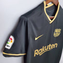 Camiseta hombre FC Barcelona temporada 2020 2021 segunda equipación negra detalles dorados retro calidad 1.1 premium Messi Tienda Hincha Futbolero. Barcelona 2020, Barcelona 2021, Camiseta Barcelona negra, Ropa Barça retro, Camiseta Barça negra y oro, Calidad 1.1 Barcelona, Messi 2021, Tienda Hincha Futbolero, Barcelona Retro Jersey 20/21 black.