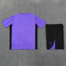 Conjunto hombre Barcelona x Kobe Bryant temporada 2025 2026 oficial púrpura y negro edición especial camiseta técnica transpirable mamba pro.
