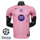 BARCELONA ROSA + PARCHES 25/26 HOMBRE (VERSION JUGADOR) - TIENDA HINCHA FUTBOLERO