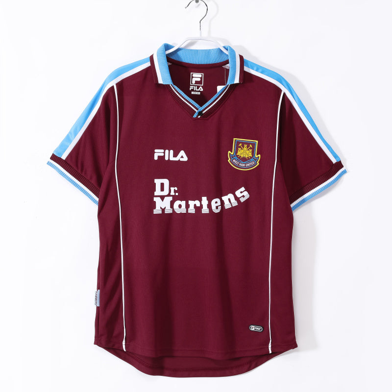 CAMISETA WEST HAM I 1999/01 HOMBRE (RETRO)