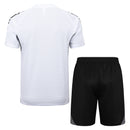 Conjunto Real Madrid 25/26 Camiseta Blanca y Pantalón Negro