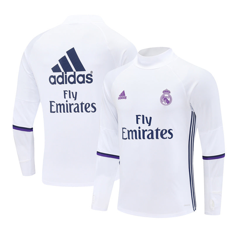 SUDADERA REAL MADRID 2016-17 HOMBRE (RETRO)