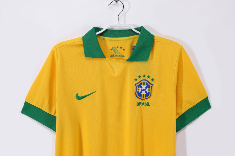 CAMISETA BRASIL I 2013/14 HOMBRE (RETRO)