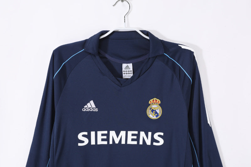 CAMISETA REAL MADRID II MANGA LARGA 2005/06 HOMBRE (RETRO)