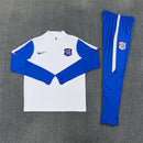 Chándal Chelsea 26/27 Sudadera Blanca y Pantalón Azul