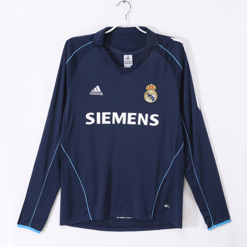 CAMISETA REAL MADRID II MANGA LARGA 2005/06 HOMBRE (RETRO)