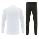Chándal Barcelona 26/27 Sudadera Blanca y Pantalón Negro