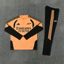 Chándal Arsenal 26/27 Sudadera Naranja y Pantalón Negro
