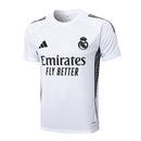 Conjunto Real Madrid 25/26 Camiseta Blanca y Pantalón Negro