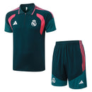 Conjunto Real Madrid 26/27 Polo y Pantalón Verde