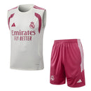 Conjunto Real Madrid 26/27 Camiseta Sin Mangas y Pantalón