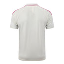 Conjunto Real Madrid 26/27 Polo Blanca y Pantalón Rosa