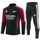Chándal Arsenal 26/27 Sudadera y Pantalón Negro