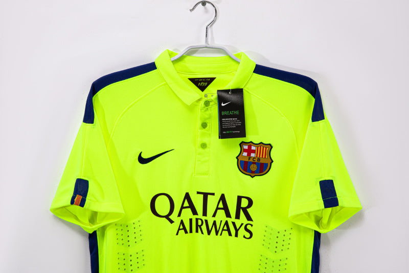CAMISETA BARCELONA III 2014/15 HOMBRE (RETRO)
