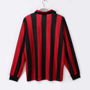 CAMISETA AC MILAN I MANGA LARGA 1988/89 HOMBRE (RETRO)
