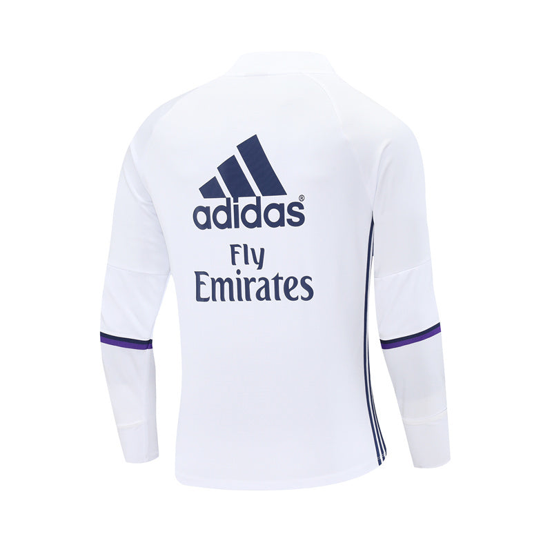SUDADERA REAL MADRID 2016-17 HOMBRE (RETRO)