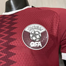 Camiseta Qatar Primera Equipación 26/27 Versión Jugador