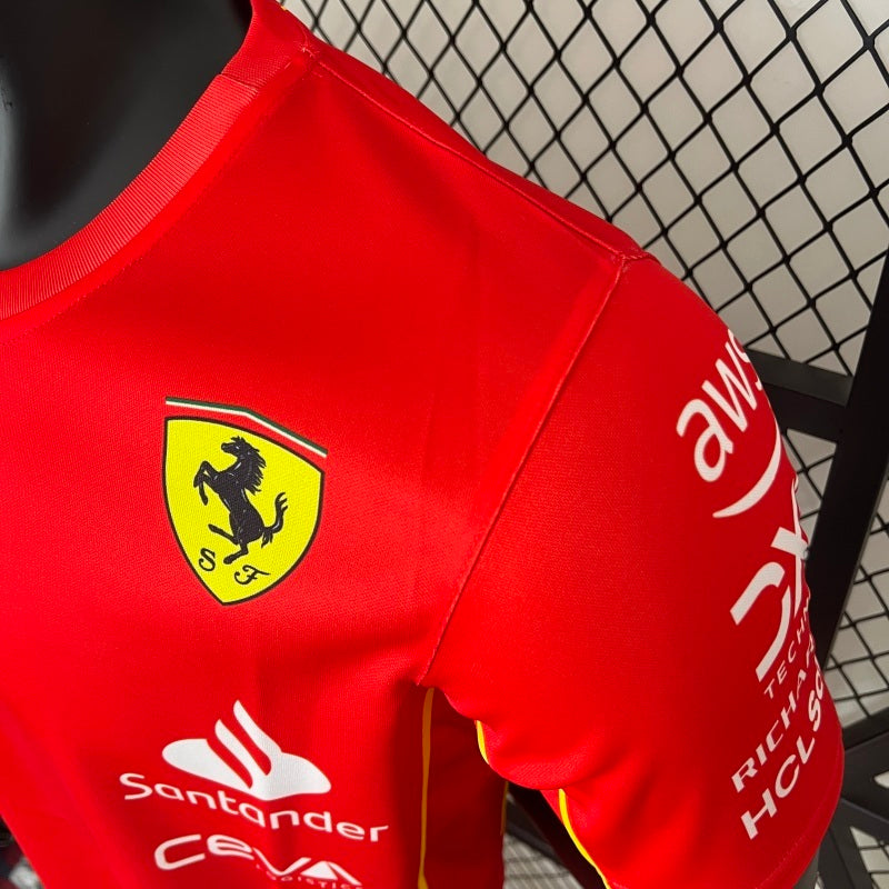 CAMISETA FÓRMULA 1 FERRARI 2024